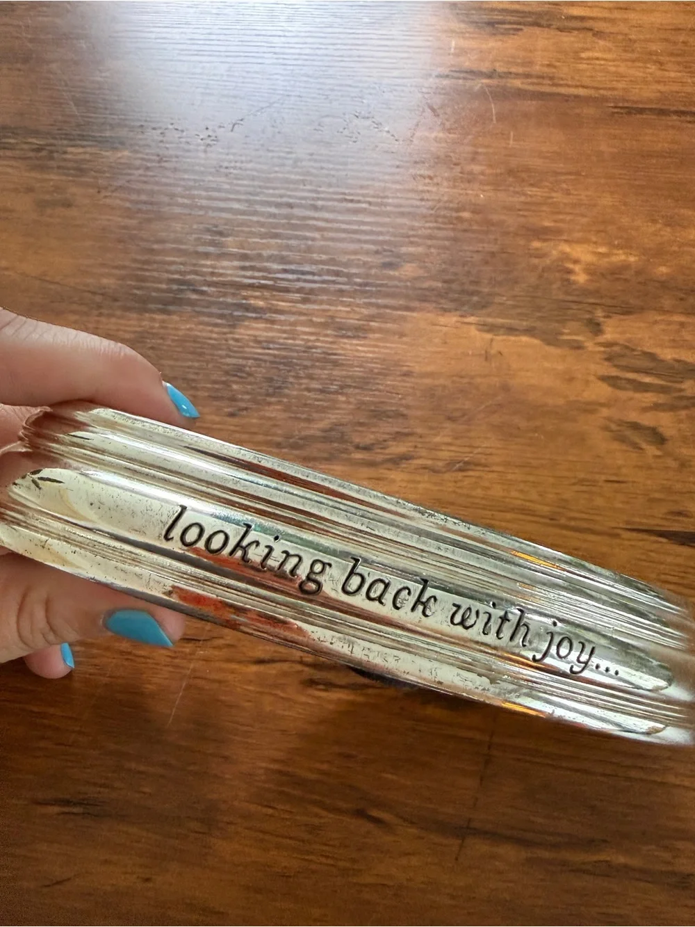Hallmark metal photo holder - 